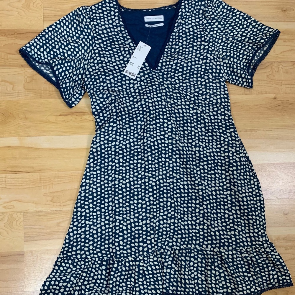 NWT Urban Outfitters V-neck Mini Dress M